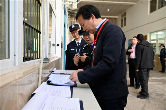 郑涛到基层监狱开展"两会"期间安全稳定督导调研-工作要闻-四川省监狱