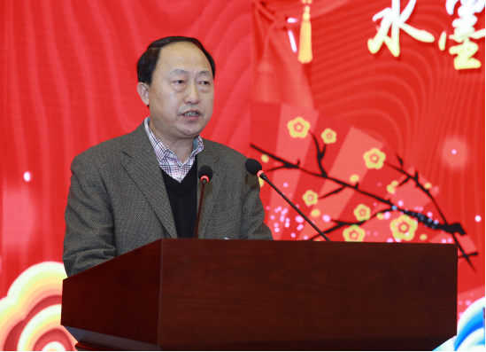 北京巴蜀书画艺术院院长,自强书画院名誉院长王七章讲话